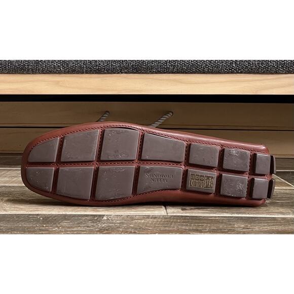 $425 NIB Allen Edmonds Bit Loafers Brown Leather Driving Moccasin Shoes 8 D main image 5